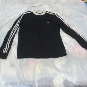 Adidas long sleeve embroidered shirt